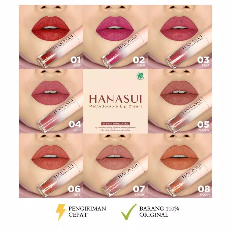 lipstik hanasui matte