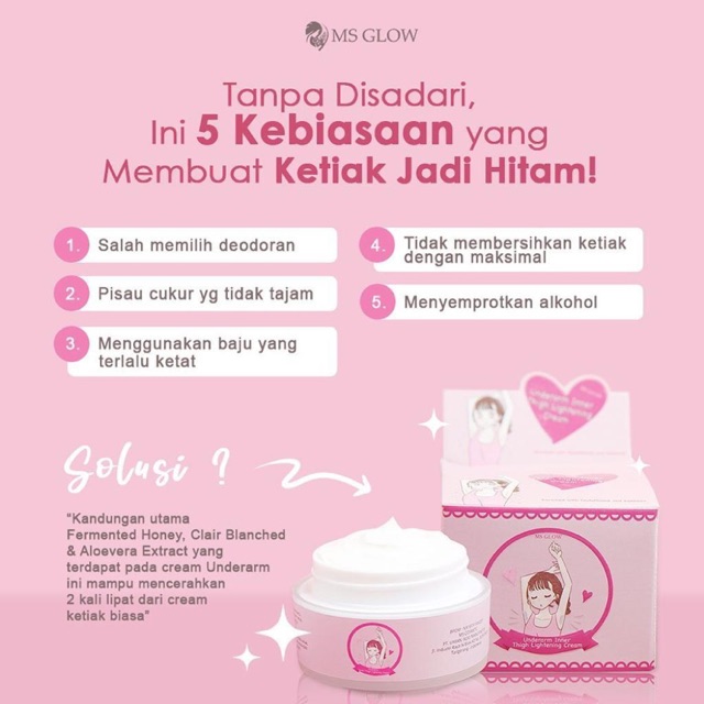 Underarm MSGLOW