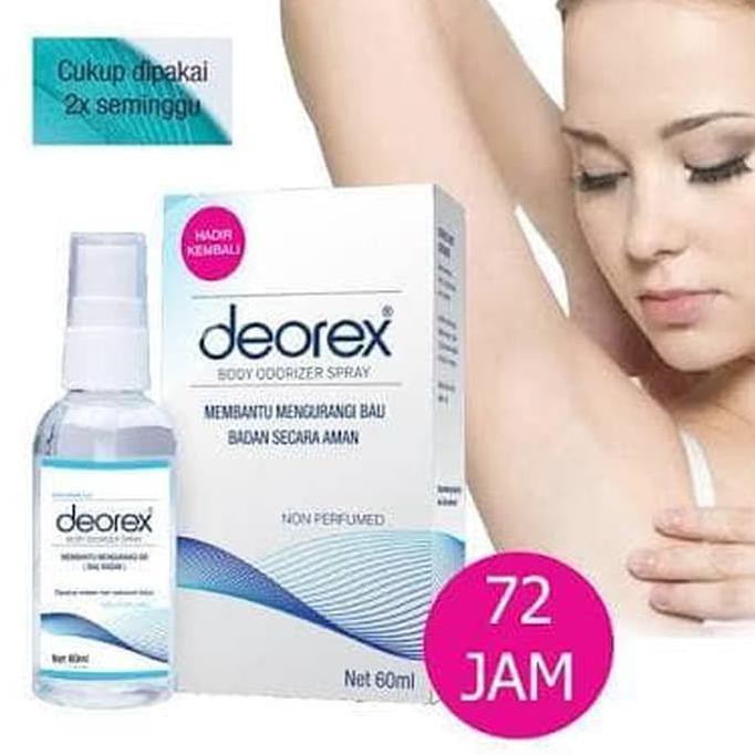 BISA COD Deorex Body odorizer spray 60 ml