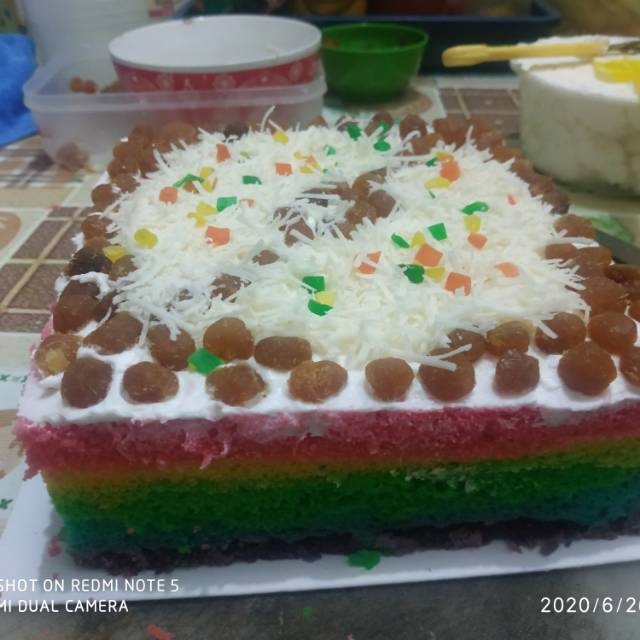 Rainbow cake,