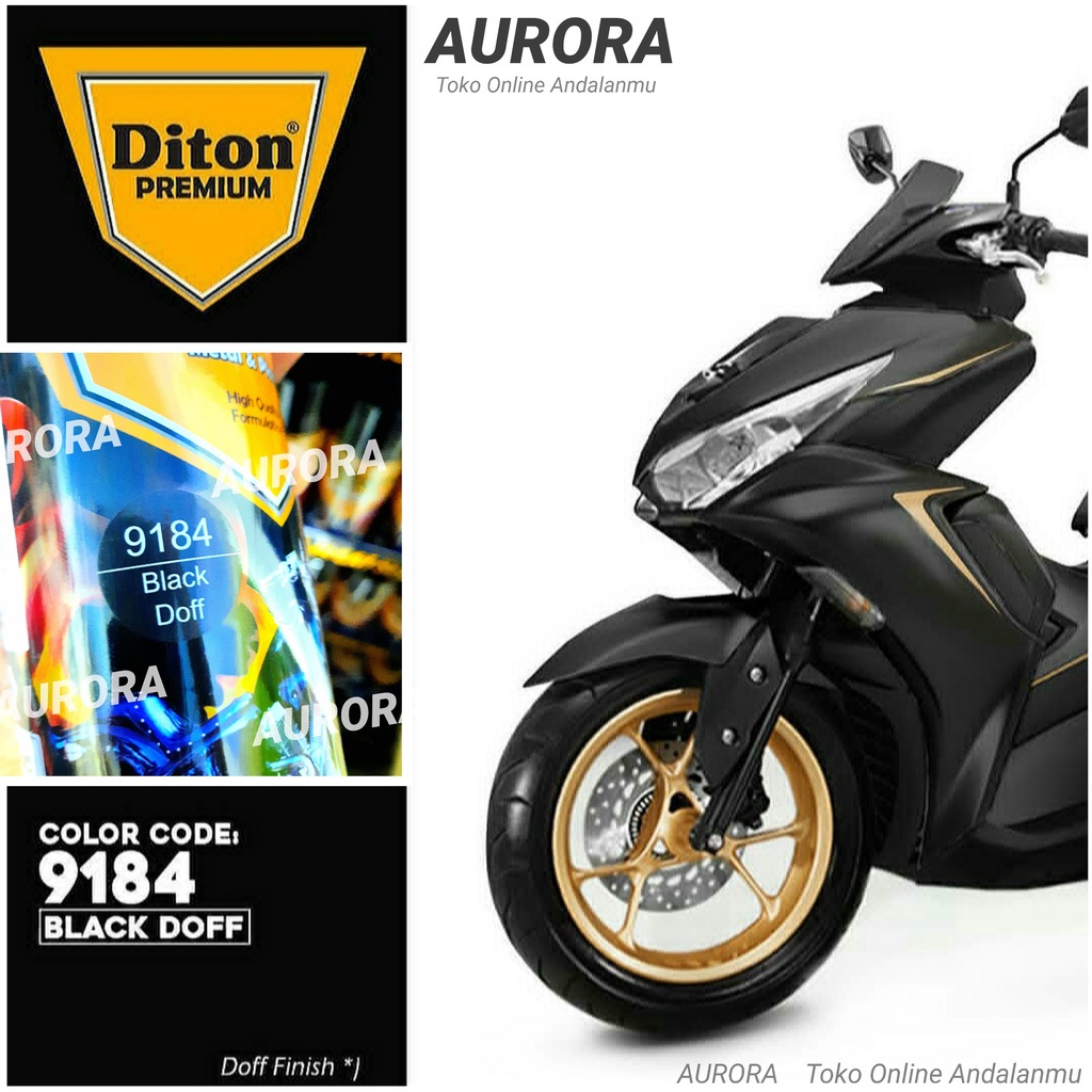 Diton Premium Black Doff 9184