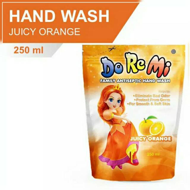 DOREMI Handwash Jeruk Refill 250mL