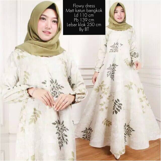 FLOWY DRESS (all size)