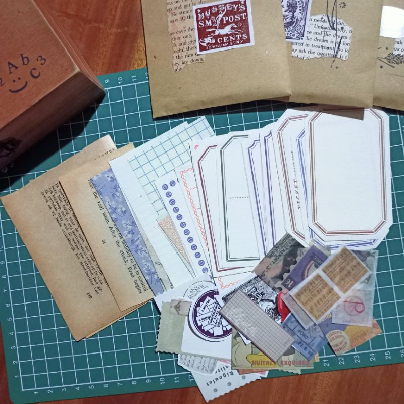 vintage journaling kit
