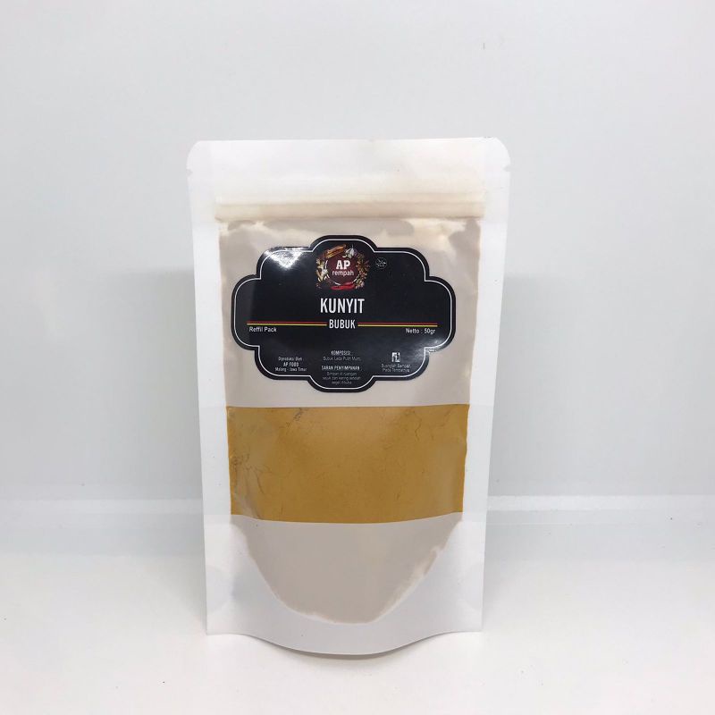 Kunyit Bubuk 50gr - APrempah Refill Pack