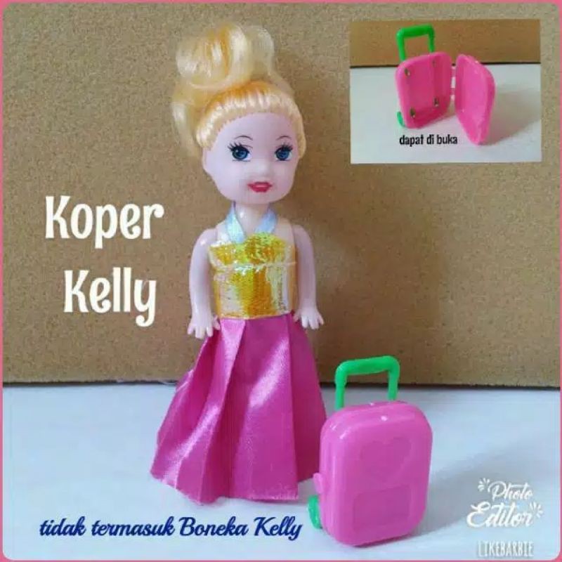 [BISA COD] TAS KOPER BONEKA KELLY / AKSESORIS BONEKA IMPORT