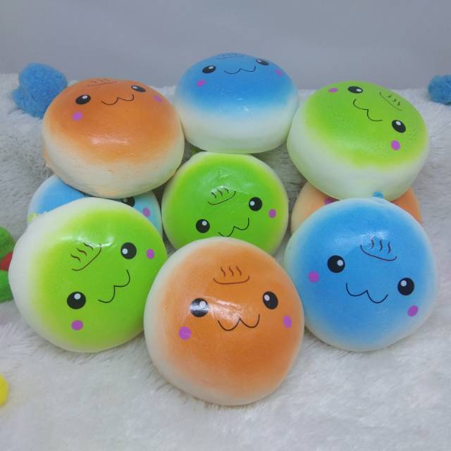 Squishy Jumbo Onsen Warnani Bun