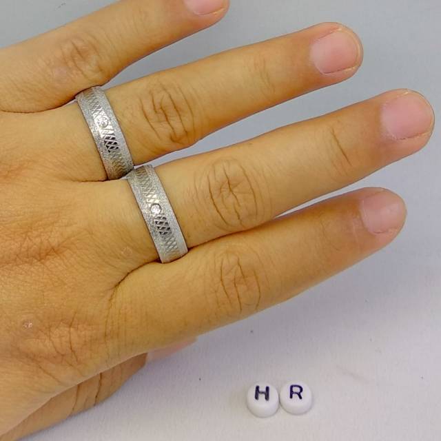 Cincin couple titanium 05111