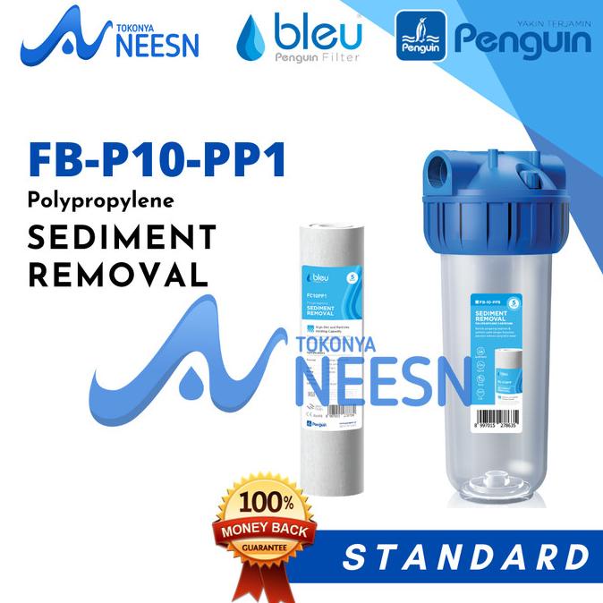 Paket Filter Air Sumur/Tandon/Toren Penguin 10" Std Pp
