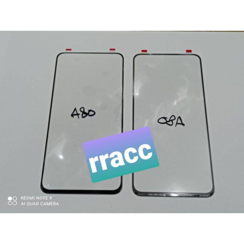 kaca depan kaca lcd samsung a80