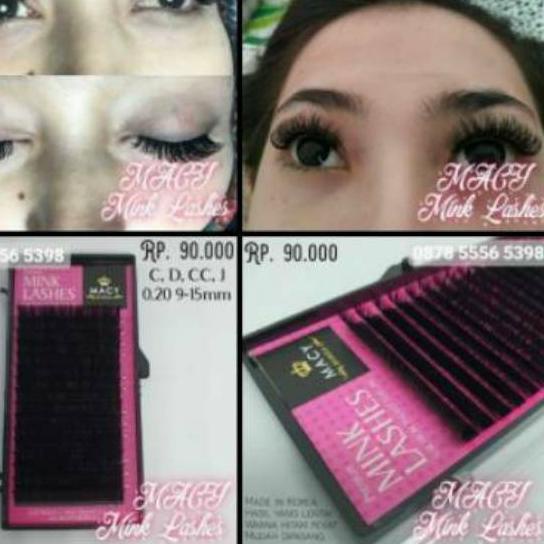 ♀ Macy Mink Lash (Single Size) Original 100% [[ !!! ]] ♝