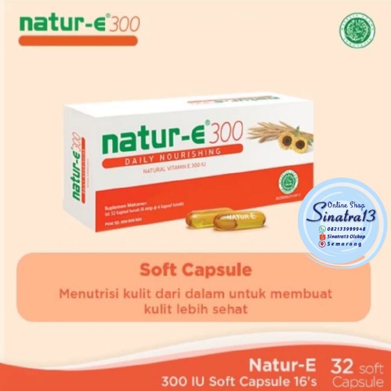Natur-e Soft Capsul 300IU 32's