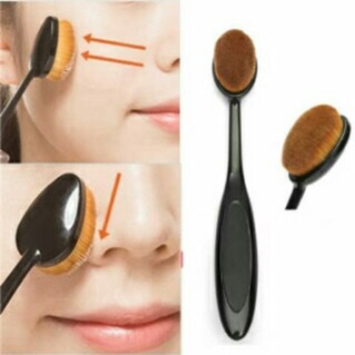 OVAL FOUNDATION FACE BRUSH / BLENDING / MAKE UP BRUSH