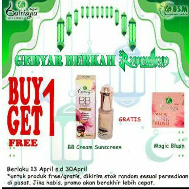 BB Cream Sunscreen Refil Batrisyia