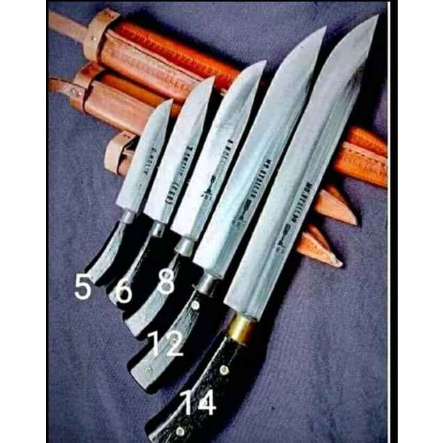 pisau ukuran 6 dim