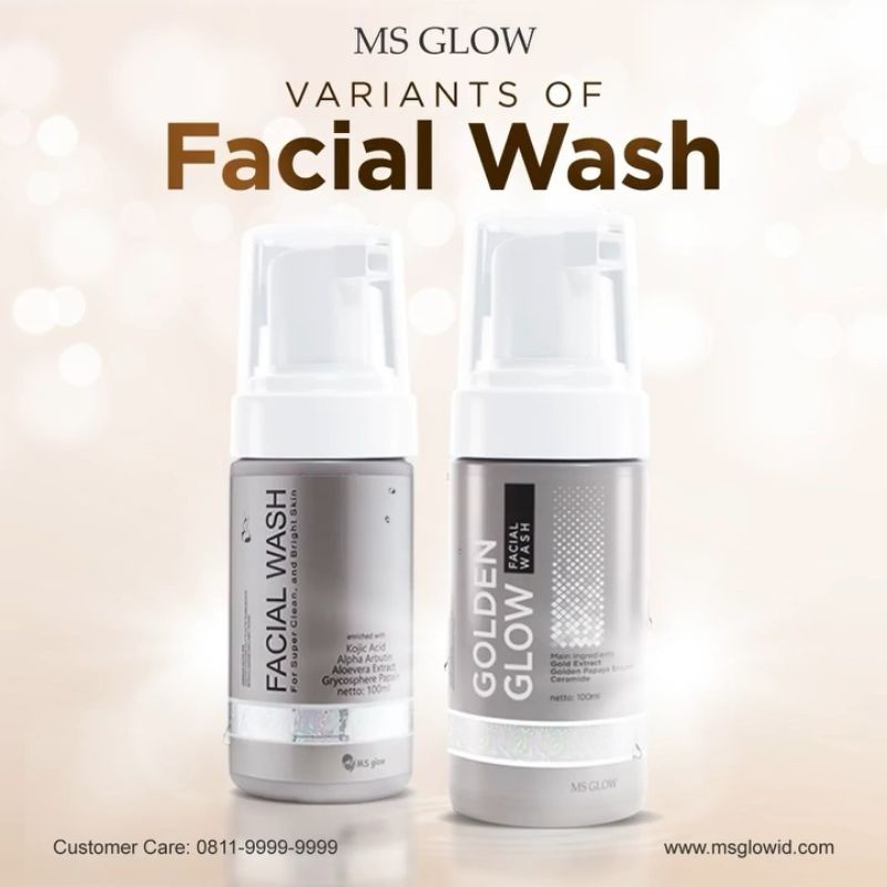 FACIAL WASH MS GLOW