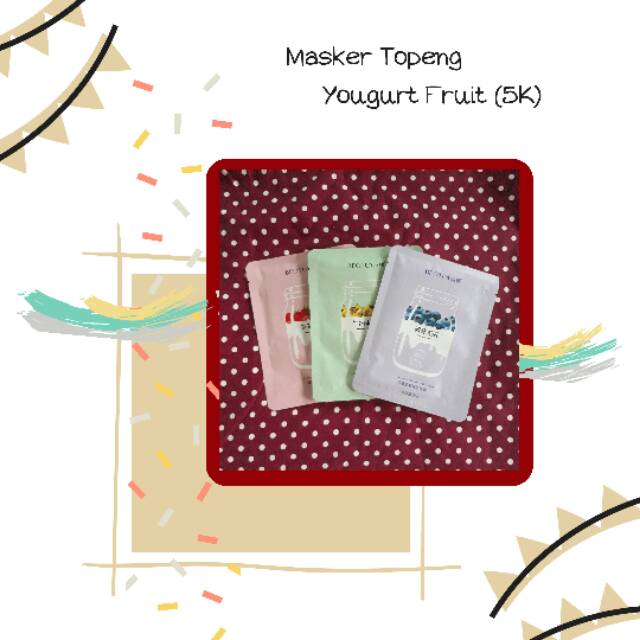 Masker Yougurt Fruit