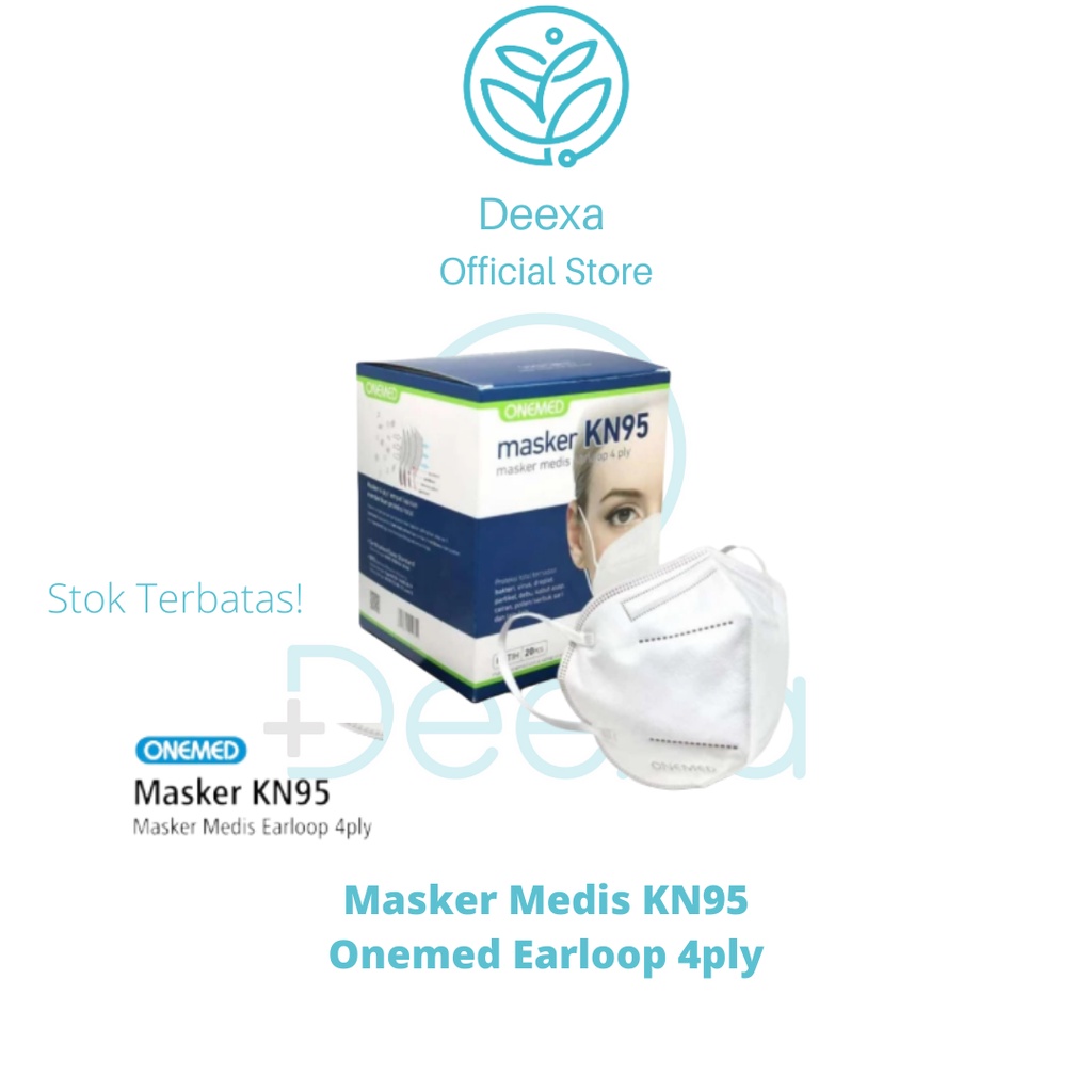 Masker Medis KN95 Onemed Earloop 4ply