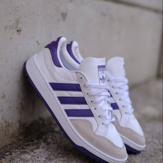 Adidas teamvision white purple