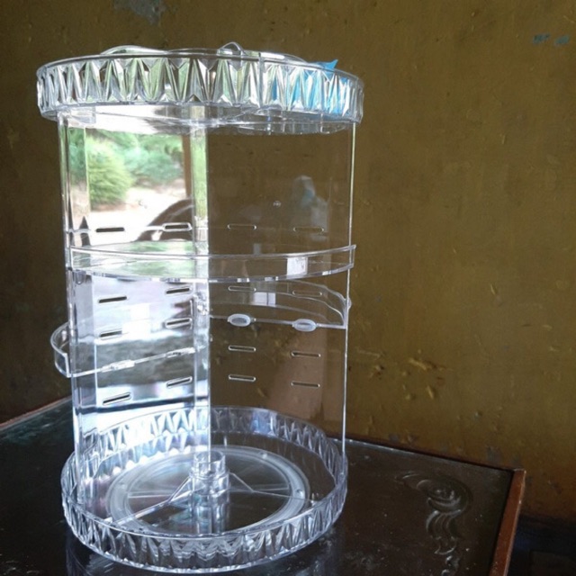 Make Up Organizer Arcyclic Putar Rak Kosmetik Acrylic Putar