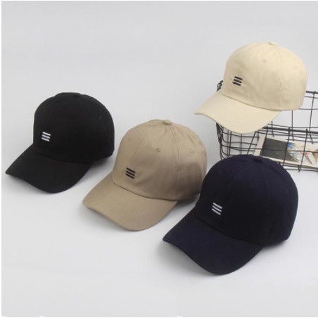 Topi Baseball Garis Tiga