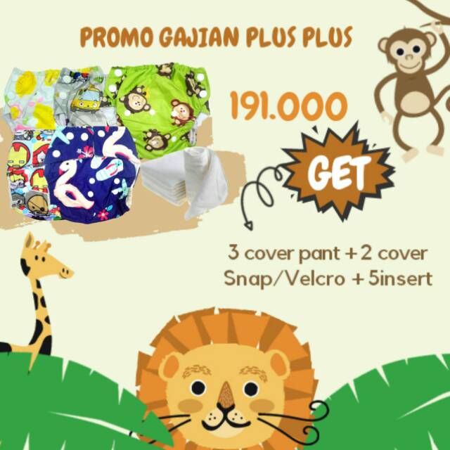 Promo mix clody blaster snap dan pant