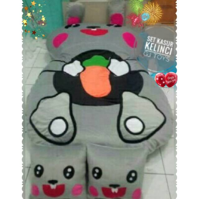 Set kasur kelinci