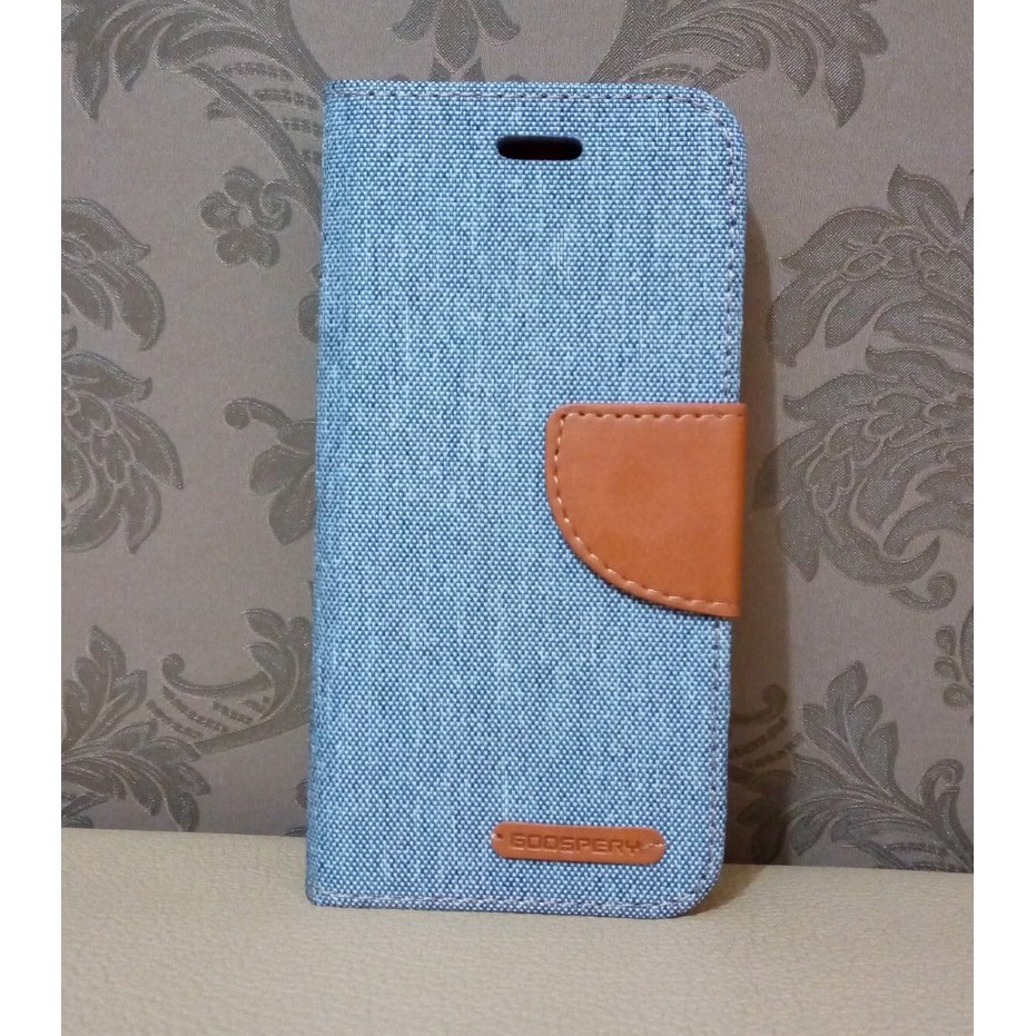 GOOSPERY HORIZONTAL LEATHER FLIP IPHONE 7 GREY