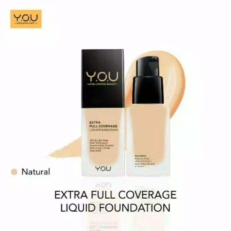 YOU extra full coverage liquid foundation