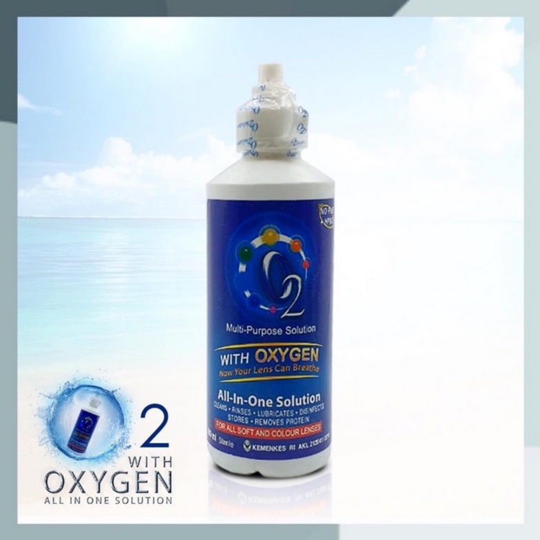 CAIRAN SOFTLENS O2 Oxygen Multi Purpose Solution 160 ml