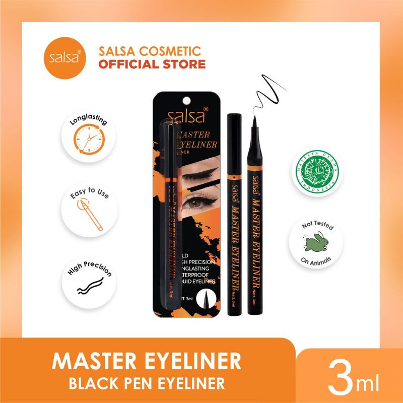 SALSA MASTER EYELINER [ BPOM ]