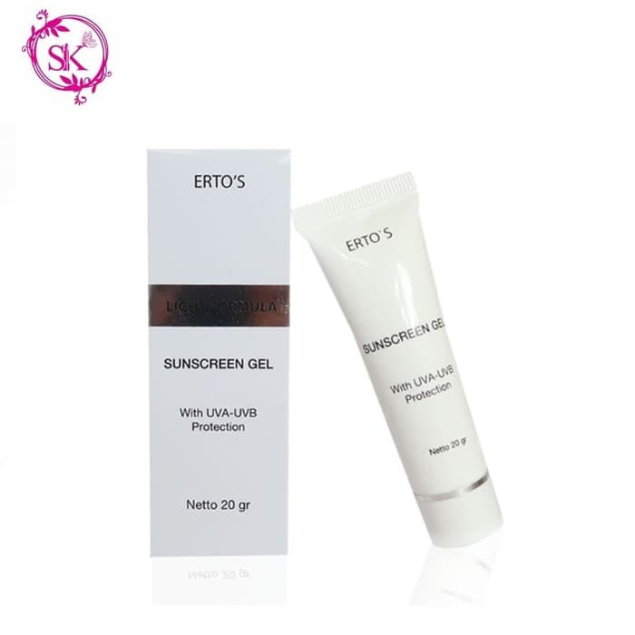 Ertos Sunscreen Gel BPOM