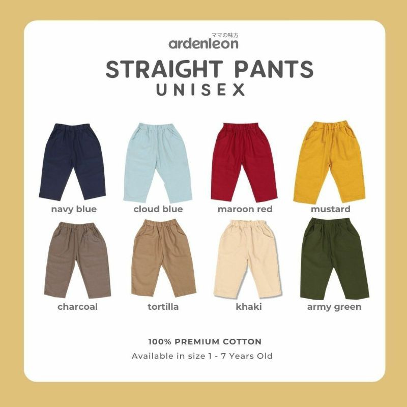 Straight Pants Ardenleon
