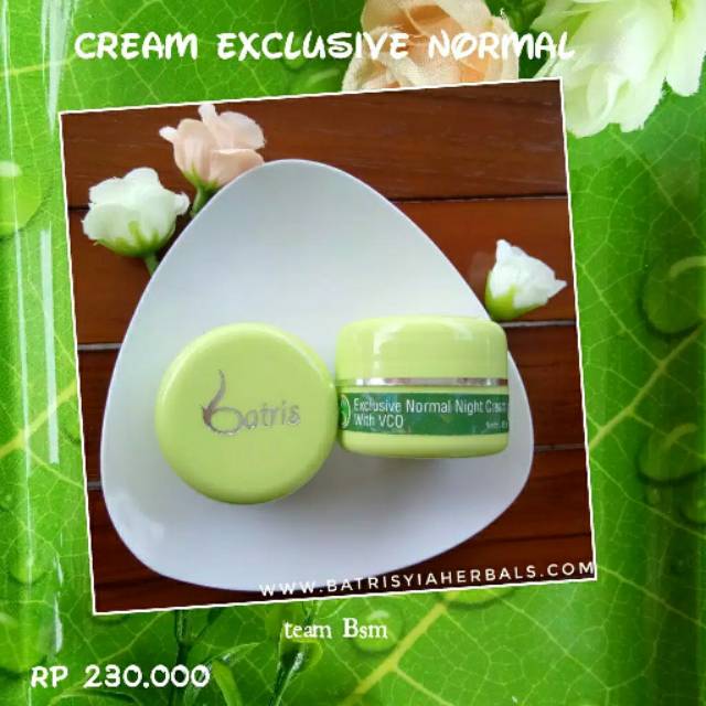 Cream exclusive normal batrisyia