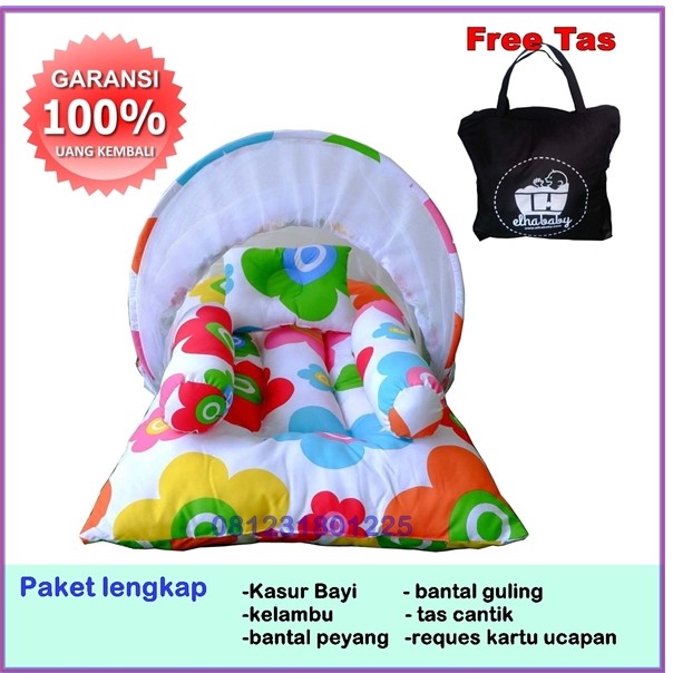 Kasur bayi Kelambu