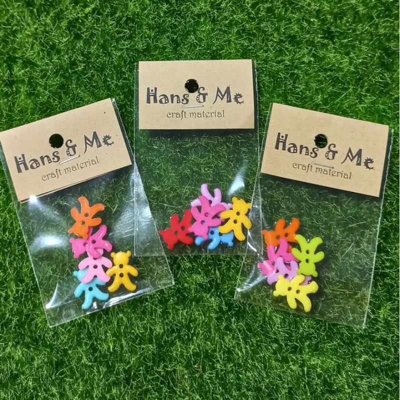 Kancing Resin Bear Beruang
