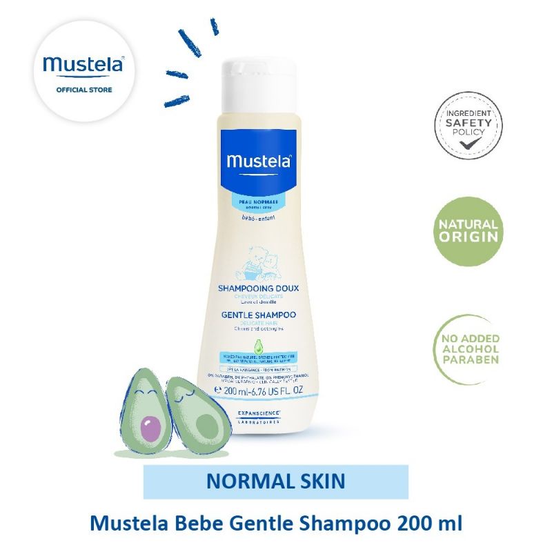 Mustela Bebe Gentle Shampoo 200ml