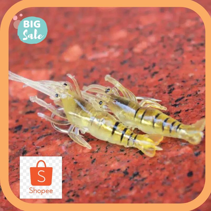 Termurah soft lure udang Terhot