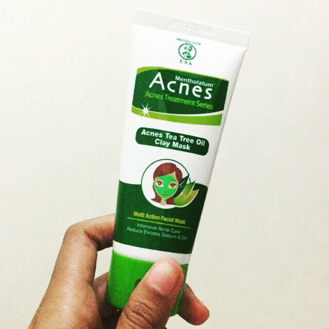 Acnes Tea Tree Oil clay mask