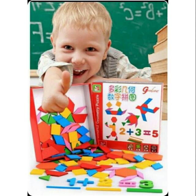 Colorful Geometry Puzzle