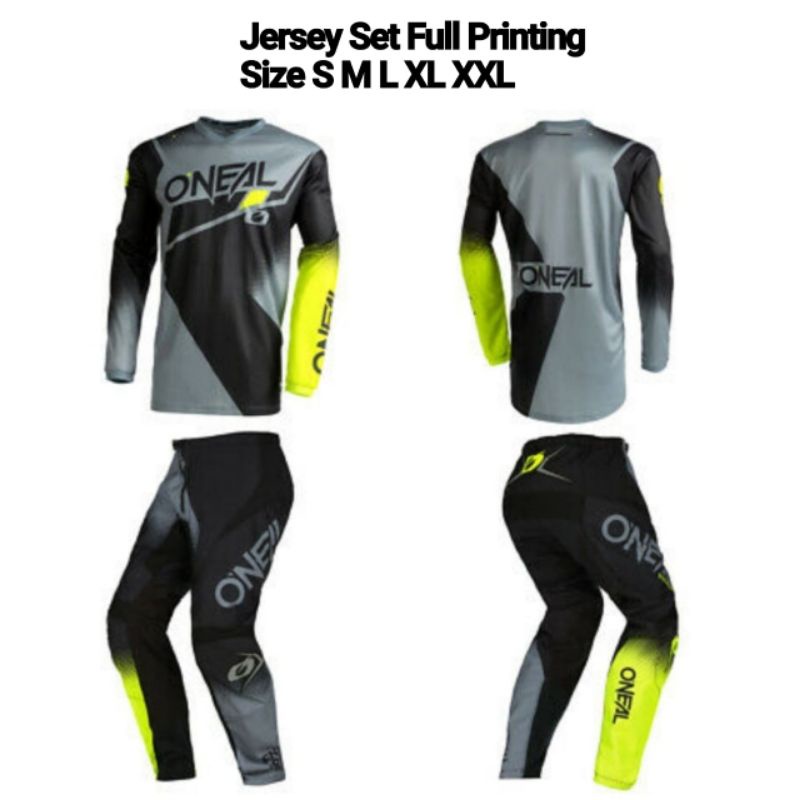 Setelan Motocross Full Printing