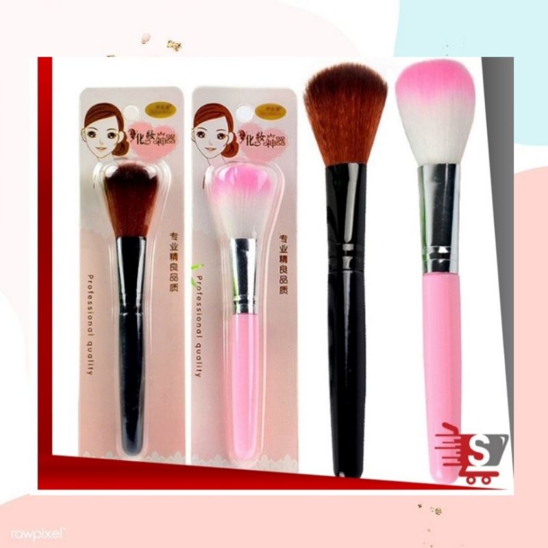 Brush Blush On Makeup