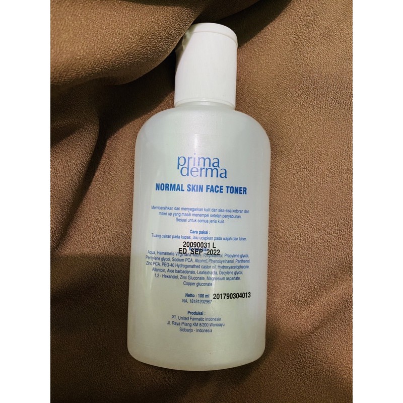 primaderma toner normal