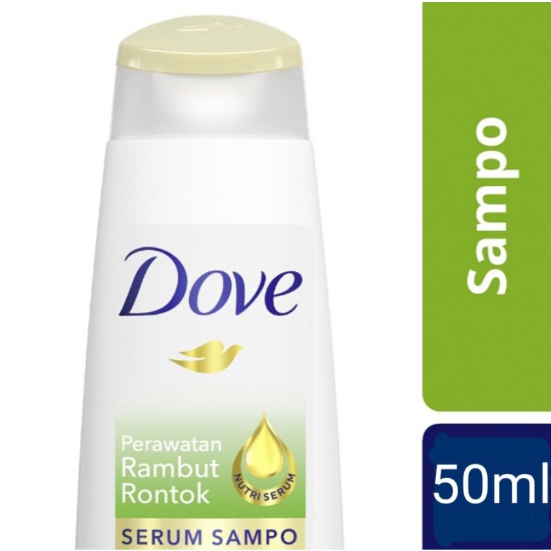 DOVE Shampoo Perawatan Rambut Rontok 50ml