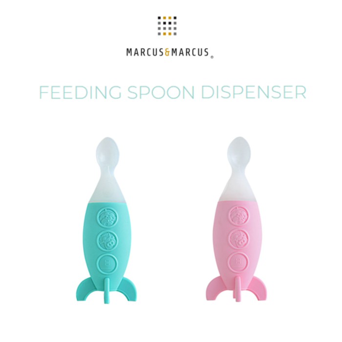 Marcus & Marcus Feeding Spoon Dispenser Rocket / Marcus and Marcus