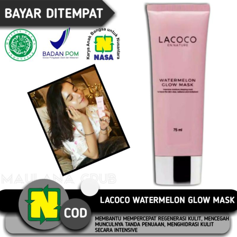 Lacoco Watermelon Glow Mask Original