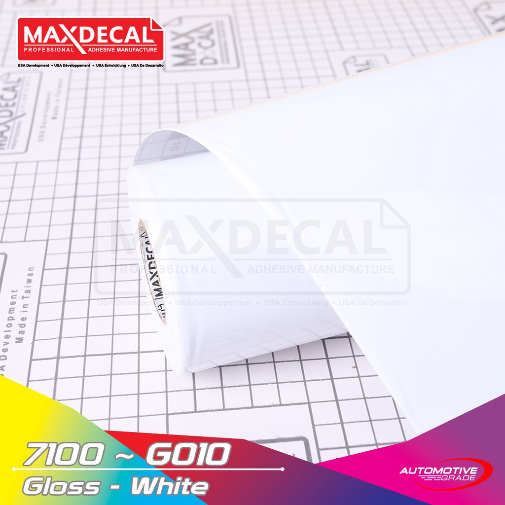 MAXDECAL 7100-G010 White Gloss