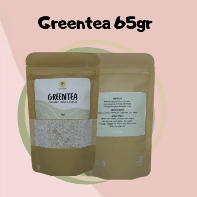 Masker organik Greentea