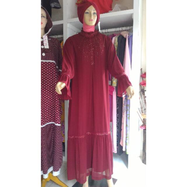 maxi hijab pesta