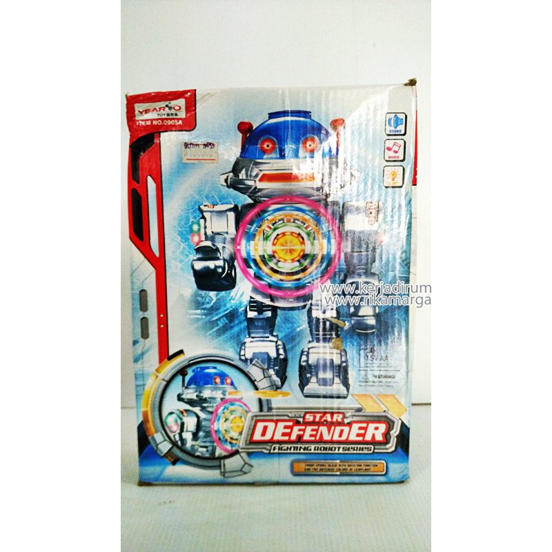 Mainan Robot Star Defender